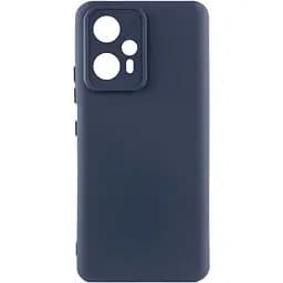 Чехол Lakshmi Full Camera Silicone Cover для Poco F5 / Redmi Note 12 Turbo Midnight Blue [92213]