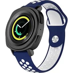 Ремінець Becover Vents Style для Motorola Moto 360 2nd Gen Men's Blue-White (705761)