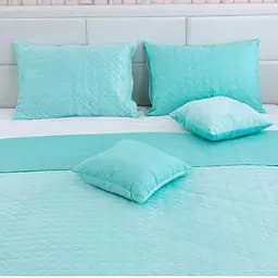 Подушка Руно Velour Tiffany декоративна 40х40 см м'ятний (311.55_Tiffany) - мініатюра 3
