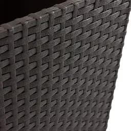 Горщик для квітів Keter Medium Rattan Planter коричневий 55.4 л (17192301) - мініатюра 6
