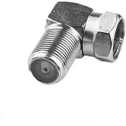 Розгалужувач 2E штекер антенний F- гніздо антенний F корпус метал кутовий