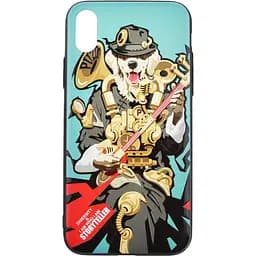 Чохол-накладка PUZOO TPU with UV Printing Punk Phone iPhone X Ligjt Green