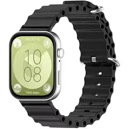 Силиконовый ремешок Primolux Ocean для смарт-часов Huawei Watch Fit 3 Black