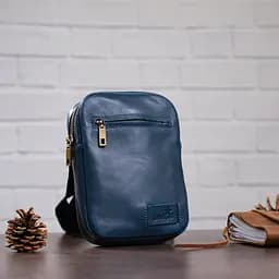 Чоловіча шкіряна сумка SHVIGEL 19,5х14,5х4 см sum0012784 - мініатюра 6