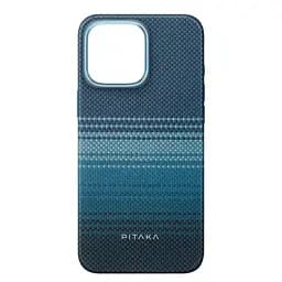 Карбоновий чохол Pitaka Tactile Woven Case Moonrise для iPhone 16 Pro (KI1601MO) - мініатюра 2