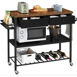 Кухонный стеллаж-тележка Leobert Cosmo в стиле Loft 