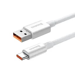 Кабель Baseus USB - Type-C Superior Series Fast Charging Data Cable 2 м 100W білий