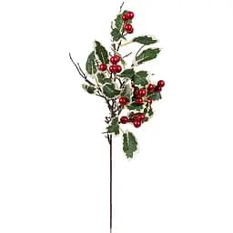 Гілочка декоративна Yes! Fun з червоними ягодами 51 см червона (973908)