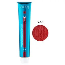 Профессиональная стойкая аммиачная крем-краска для волос Le Cher Geneza 7.66 (6TR) интенсивный красный блонд 1