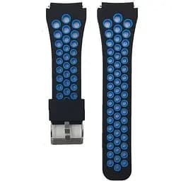 Спортивний ремінець Primo з перфорацією для годинника Xiaomi Huami Amazfit SportWatch 2/Amazfit Stratos Black Blue
