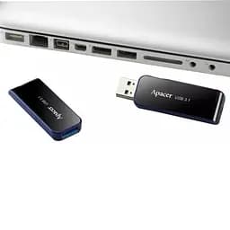 Флеш-накопичувач Apacer USB 3.2 Gen 1 AH356 64GB чорний - мініатюра 3