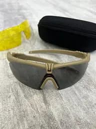 Тактичні захисні окуляри Flame Койот