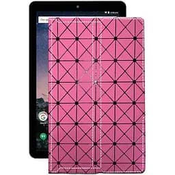 Чохол StatusCASE з екошкіри для планшету RCA Galileo Pro 11 Рожевий ромб