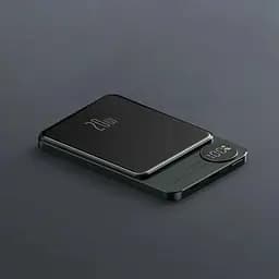 Повербанк MagSafe Power Bank Q9 бездротовий з бездротовою зарядкою для iPhone 10000 mAh 20W Green - мініатюра 3