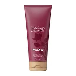 Отшелушивающий гель для душа Mexx Inspired Warmth exfoliating body wash 200 мл