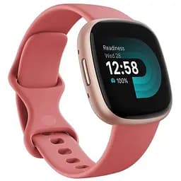 Смарт-годинник Fitbit Versa 4 Pink Sand/Copper Rose (FB523RGRW)