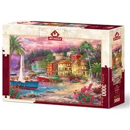 Пазл Art Puzzle На лавандовых берегах 3000 эл. (5527)