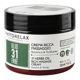 Масажний крем для тіла Phytorelax Vegan&Organic 31 Herbs Oil, 250 мл (6027291)