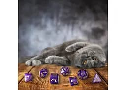 Набір кубиків Cats Dice Set: Purrito , 7 шт. (SCAT01) - мініатюра 4