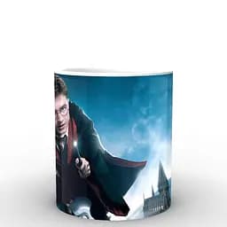 Кухоль GeekLand Harry Potter Гаррі Поттер у польоті HP.02.047 330 мл білий