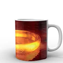 Кухоль GeekLand The Lord of the Rings кільце всевладдя LR.02.004 330 мл білий