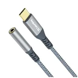Перехідник USB-C to 3.5mm F 0.14m gray ColorWay (CW-AD-CJ) - мініатюра 4