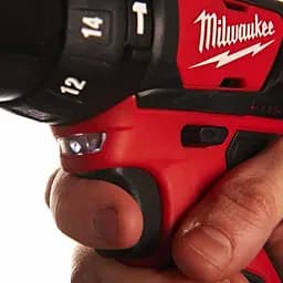 Milwaukee Шурупокрут-дриль ударний акумуляторний Milwaukee M12 BPD-0 12В 30Нм 0-1500об/хв 1.0кг без АКБ та ЗП - мініатюра 10