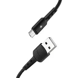 Кабель Hoco X30 Star Charging data cable for Micro USB Чорний