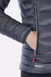 Куртка Rab Electron Jacket wmns 8 Сірий-Червоний - мініатюра 4