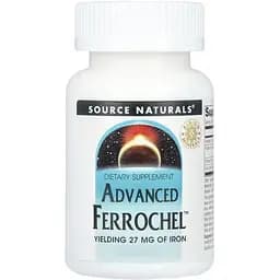 Железо Source Naturals Advanced Ferrochel 90 таблеток