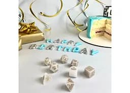 Набір кубиків Q WORKSHOP 20 years: Happy Birthday Dice Set , 8 шт. (S20Y03) - мініатюра 3