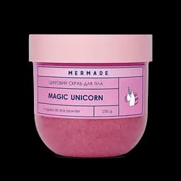 Подарочный набор Mermade Magic Unicorn Party: пінка для душу 150 мл + цукровий скраб для тіла rn 250 г + зволожуючий бальзам для губ 10 г + слаймовий гель для 200 г - мініатюра 6