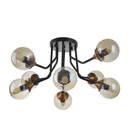 Люстра Brille молекула стельова в спальню E27 60W BK (BL-925C/8)