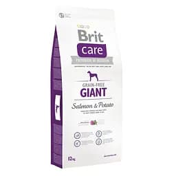 Сухий корм Brit Care GF Giant Salmon & Potato 12 кг для собак вагою від 45 кг (лосось і картопля)