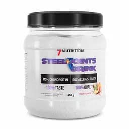 Препарат для суглобів і зв'язок 7 Nutrition Steel Joint Drink, 450 грам - Персик