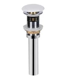 Комплект Qtap Tern: Раковина підлогова моноблок 440х380х830 мм White + Донний клапан PU02O (QT1711G302WN47320) - мініатюра 6