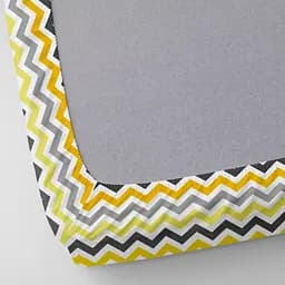 Набір простирадл на резинці Cosas G&Y ZIGZAG 60х120х12 см (SetSheet_White_ZigYellowGrey_120x60) - мініатюра 7