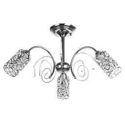 Люстра потолочная Brille классическая в зал E14 40W CH (LK-441C/3)