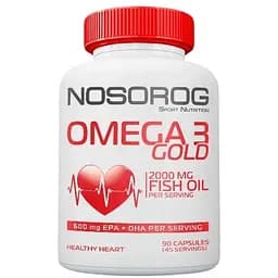 Жирные кислоты Nosorog Omega 3 Gold, 90 капсул