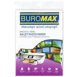 Фотопапір Buromax глянцевий А3 180 г/м² 20 аркушів (BM.2210-4020)