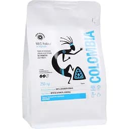Кофе в зернах Колумбия декофеинированный жареный 250 г
