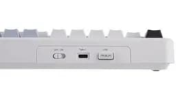 Клавіатура Aula F108 Pro Wireless Gasket Keyboard Reaper Switch 2.4G/BT EN/UA White (6978080501318) - мініатюра 7