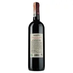 Вино Mapu Cabernet Sauvignon - Carmenere, червоне, сухе, 13,5%, 0,75 л - мініатюра 2