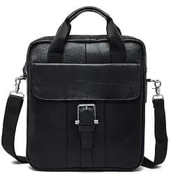 Чоловіча шкіряна сумка Vintage 27х29х5 см sum0012388