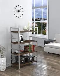 Стелаж офісний низький L-125 Loft Design Сріблястий