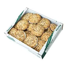 Печиво здобне пісочне Norsu Цікаве з білою глазур'ю 1 кг