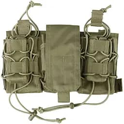 Підсумок під магазини АК Kombat UK Modular Fast Rig Койот (1000-kb-mfr-coy)
