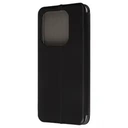 Чехол-книжка для Xiaomi Redmi Note 14 4G, G-Case, черный, кожаный чехол-книжка из экокожи (PU) и TPU, с магнитом, с подставкой и вместительным кардхолдером, противоударный, защита всего корпуса, ArmorStandart (ARM79784) - мініатюра 2