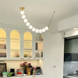 Люстра із серії Perla на 10 кульок Ø 15 см 180 см 3 світлових режими | Line F | Арт. MBJ11-1650