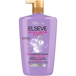 Шампунь-филлер L'Oreal Paris Elseve Hyaluron Plump для волос требующий увлажнения и объема 1 л